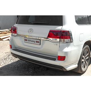 Chrómové kryty zadných svetiel (2015+, 4-dielne, plastové) Toyota Land Cruiser 200 2007–2021 fotografia 4