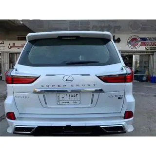 Sada nápisových emblém v karbónovom vzhľade (4 ks) Lexus LX570/450d 2008–2022 fotografia 4
