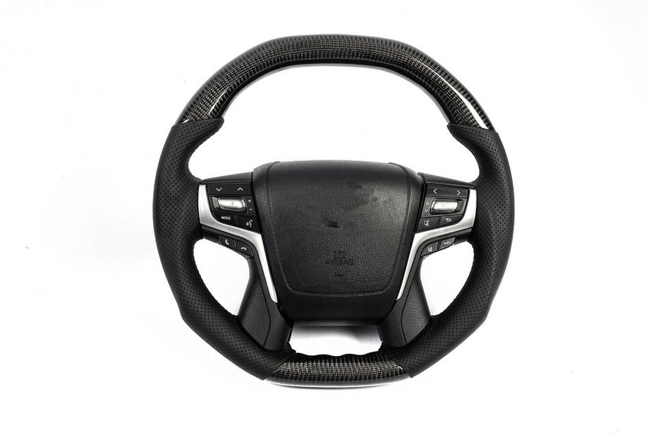 Toyota Land Cruiser Prado 150 2009–2023 Kompletný volant (karbón) Image