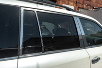 Toyota Land Cruiser 200 2007–2021 Kompletné lišty okien a stĺpikov (nerez) fotografia 7
