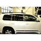 Lexus LX570/450d 2008–2022 Kompletné lišty okien a stĺpikov (nerez) fotografia 17