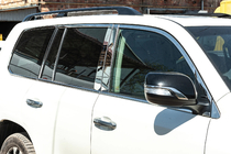Lexus LX570/450d 2008–2022 Kompletné lišty okien a stĺpikov (nerez) fotografia 1