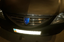 Dacia Logan MCV 2004–2014 Nerezové lišty na prednú masku 2004-2008 (nerez) Carmos - turecká oceľ fotografia 3