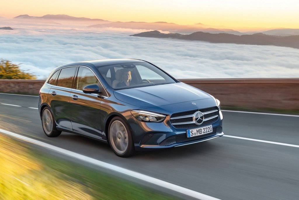 Subkompaktný minivan tretej generácie Mercedes-Benz B-Class