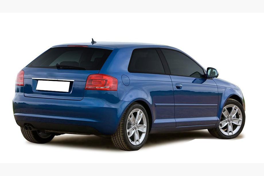 Audi A3 2003–2012 Zadná lišta (nerez) Image