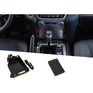 Sada bezdrôtového nabíjania telefónu (2015+) Toyota Land Cruiser 200 2007–2021 fotografia 1