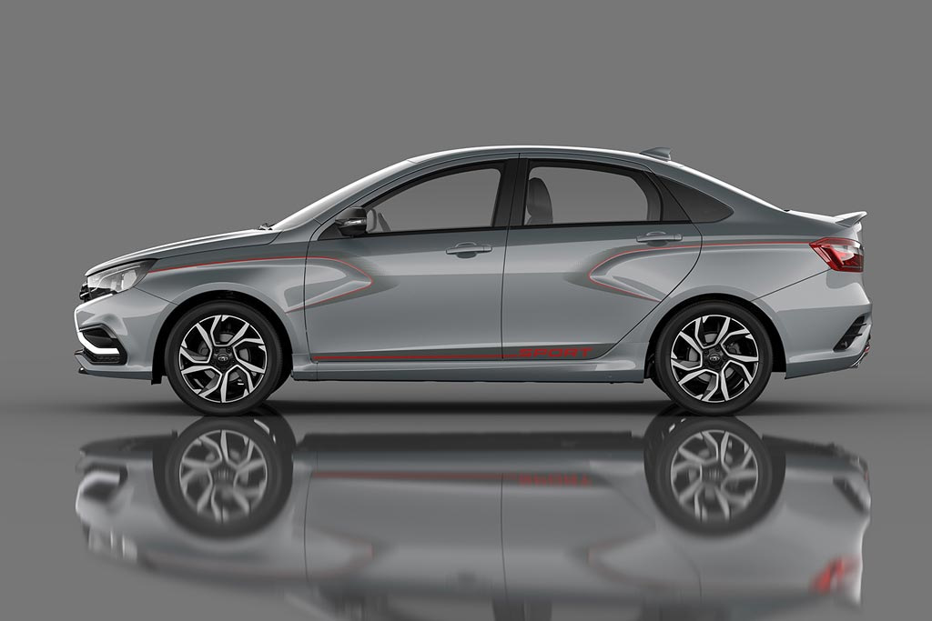 Športová úprava sedanu Lada Sport Vesta