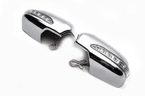 Ford Focus II 2005–2008 LED kryty spätných zrkadiel (2 ks, ABS) fotografia 4