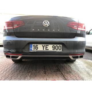 Nerezové kryty koncoviek výfuku Carmos SD/SW (2019+, 3 ks) fotografia 4