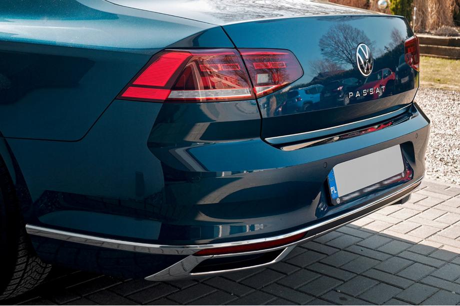 Volkswagen Passat B8 2015–2023 OmsaLine SD/SW kryty koncovky výfuku (2019+, 3 ks, nerez) Fotografia 2