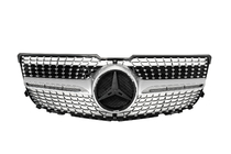 Mercedes GLK class X204 2008–2015 Predná maska chladiča Diamond Silver (2013-2015) fotografia 5