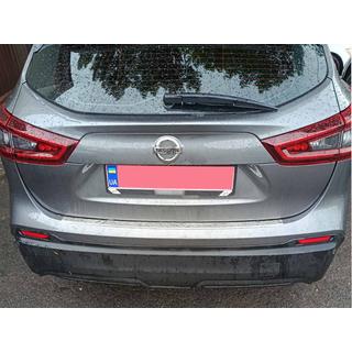 Nerezová lišta zadného nárazníka Carmos (2017-2021) Nissan Qashqai 2014–2021 fotografia 2