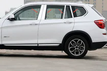 BMW X3 F25 2011–2018 Nerezové kryty stĺpikov dverí fotografia 1