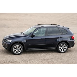 Bočné nášľapy Allmond Black (2 ks, hliník) BMW X5 E70 2007–2013 fotografia 1