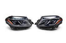 Mercedes GL/GLS trieda X166 2012–2019 Predné svetlomety pre GLS (2 ks, originál Mercedes-Benz) fotografia 3