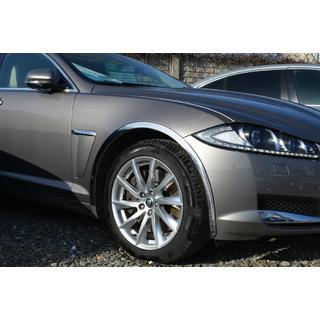 Nerezové lemy blatníkov (4 ks) Jaguar XF 2009–2016 fotografia 2