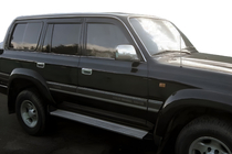Toyota Land Cruiser 80 1990–1997 Deflektory okien (4 ks, HIC) fotografia 1