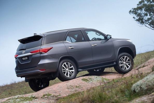 Recenzia rámového SUV Toyota Fortuner Fotografia 5