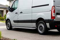 Renault Master 2011–2023 Bočné nášľapy Maydos V2 (2 ks, hliník) fotografia 1