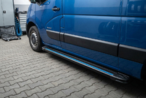 Renault Master 2011–2023 Bočné nášľapy Maya Blue (2 ks, hliník) fotografia 1