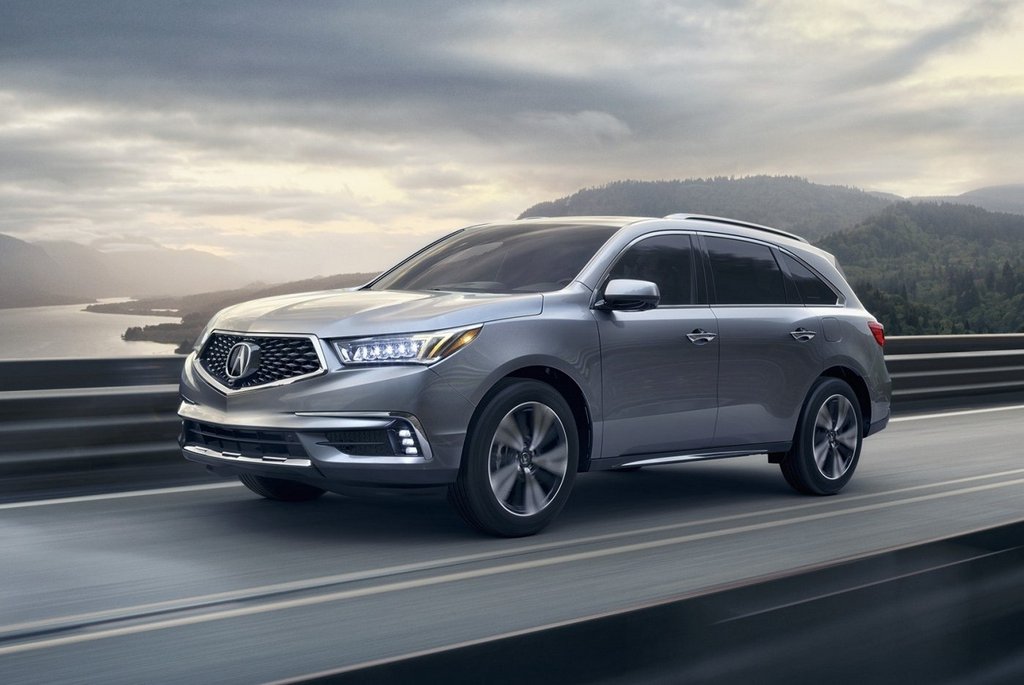 Stredne veľký prémiový crossover Acura MDX