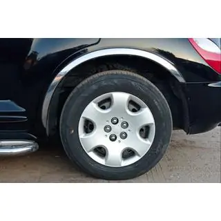 Nerezové lemy blatníkov (4 ks) Chrysler PT Cruiser 2000–2010 fotografia 3