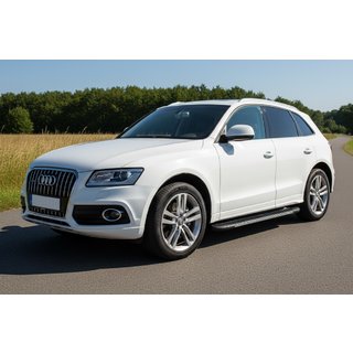 Bočné nášľapy Bosphorus Grey (2 ks, hliník) Audi Q5 2008–2017 fotografia 1