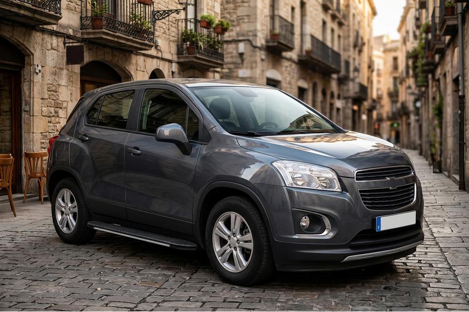 Chevrolet Trax 2012–2023 Bočné nášľapy Bosphorus Grey (2 ks, hliník) Image