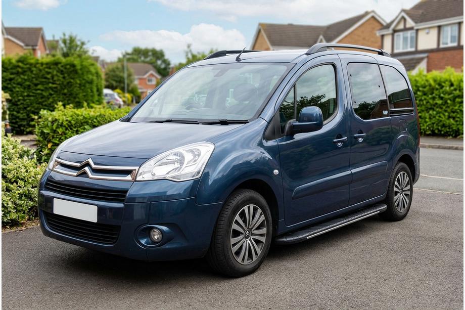 Citroen Berlingo 2008–2018 Bočné nášľapy Bosphorus Grey (2 ks, hliník) Image