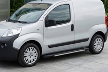 Citroen Nemo 2007–2017 Bočné nášľapy Bosphorus Grey (2 ks, hliník) fotografia 1