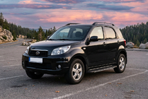 Daihatsu Terios 2006–2017 Bočné nášľapy Bosphorus Grey (2 ks, hliník) fotografia 1