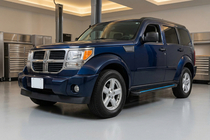 Dodge Nitro 2006–2011 Bočné nášľapy Maya Blue (2 ks, hliník) fotografia 1