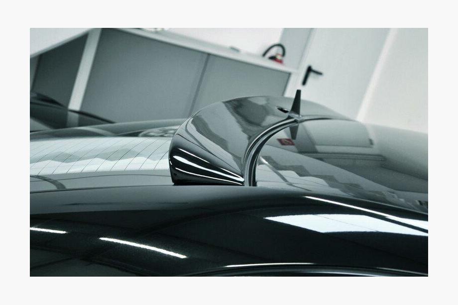 Mercedes E-class W211 2002–2009 Spojler na zadné sklo (ABS, na lakovanie) Image