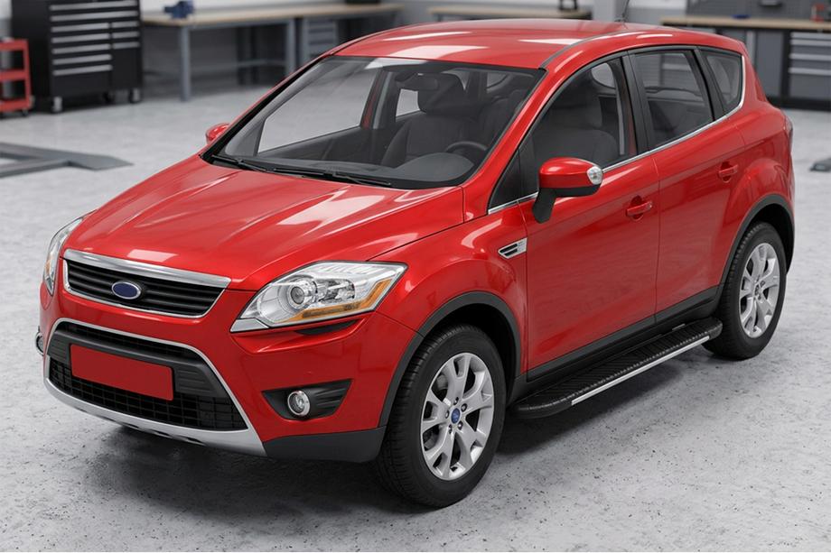 Ford Kuga 2008–2013 Bočné nášľapy Bosphorus Grey (2 ks, hliník) Image