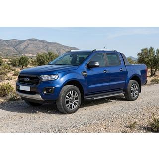 Bočné nášľapy Bosphorus Grey (2 ks, hliník) Ford Ranger 2011–2022 fotografia 1