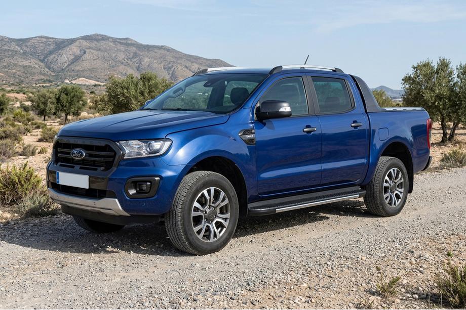 Ford Ranger 2011–2022 Bočné nášľapy Bosphorus Grey (2 ks, hliník) Image