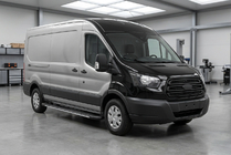 Ford Transit 2014– Bočné nášľapy Bosphorus Grey (2 ks, hliník) fotografia 1