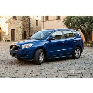Bočné nášľapy Maya Blue (2 ks, hliník) Geely Emgrand X7 2011– fotografia 1