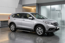 Honda CRV 2012–2016 Bočné nášľapy Bosphorus Grey (2 ks, hliník) fotografia 1