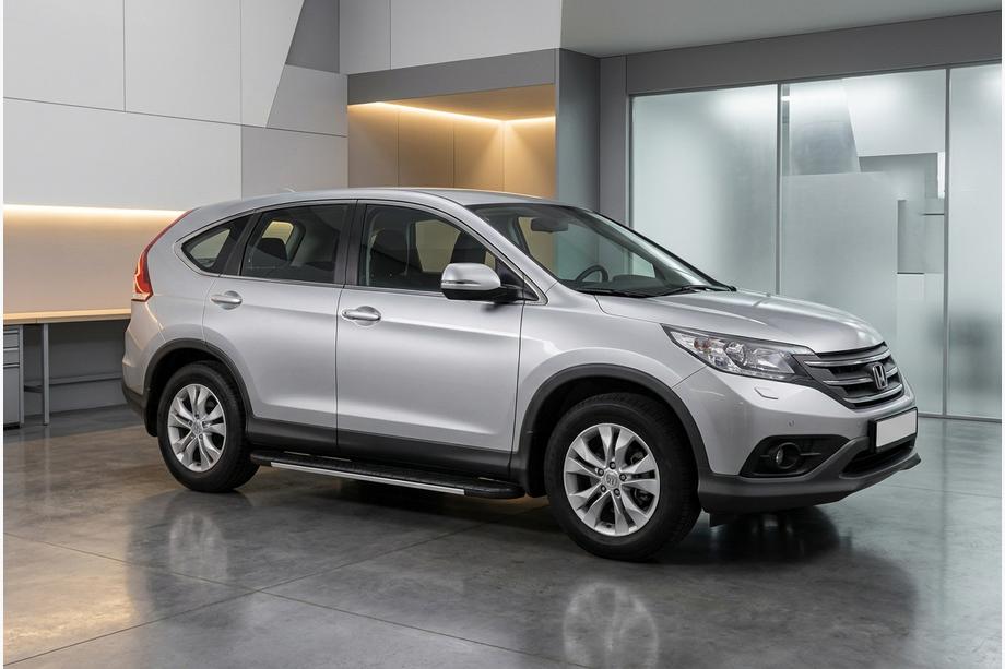 Honda CRV 2012–2016 Bočné nášľapy Bosphorus Grey (2 ks, hliník) Image