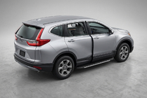 Honda CRV 2017–2022 Bočné nášľapy Bosphorus Grey (2 ks, hliník) fotografia 1
