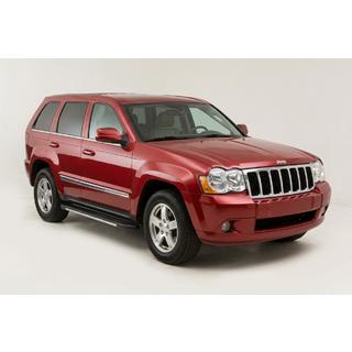 Bočné nášľapy Bosphorus Grey (2 ks, hliník) Jeep Grand Cherokee WK 2004–2010 fotografia 1