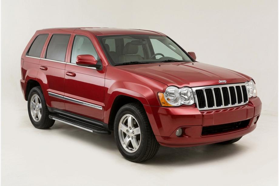 Jeep Grand Cherokee WK 2004–2010 Bočné nášľapy Bosphorus Grey (2 ks, hliník) Image
