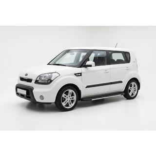 Bočné nášľapy Bosphorus Grey (2 ks, hliník) Kia Soul I 2008–2013 fotografia 1