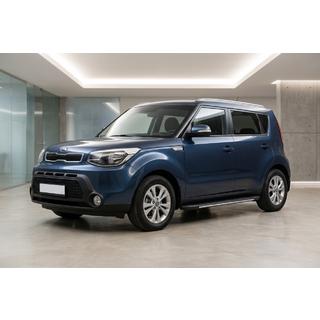 Bočné nášľapy Bosphorus Grey (2 ks, hliník) Kia Soul II 2013–2018 fotografia 1