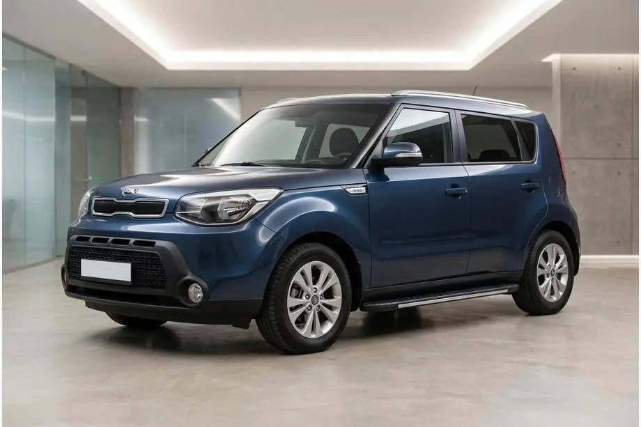 Kia Soul II 2013–2018 Bočné nášľapy Bosphorus Grey (2 ks, hliník) Image