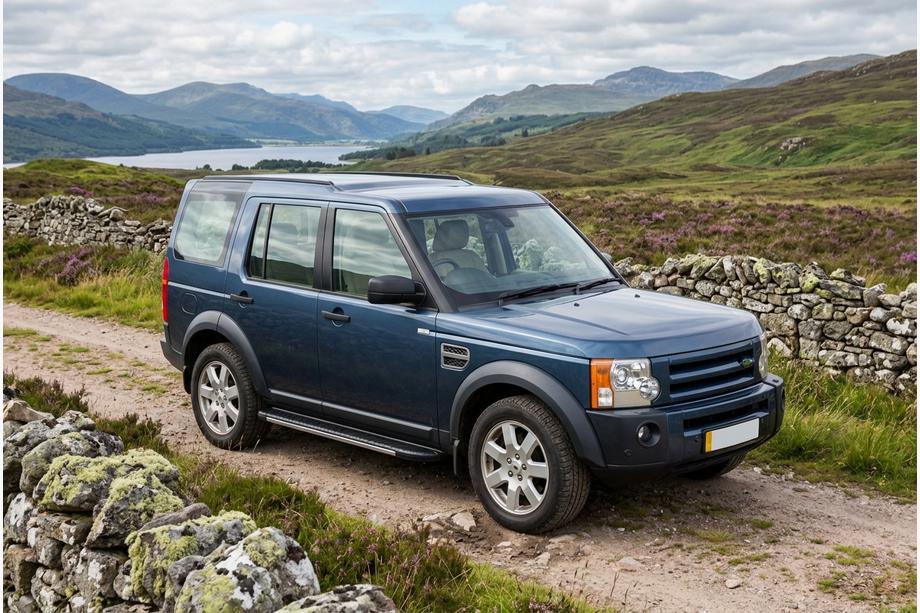 Land Rover Discovery III 2004–2009 Bočné nášľapy Bosphorus Grey (2 ks, hliník) Image