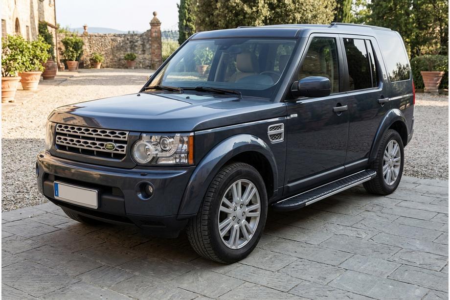 Land Rover Discovery IV 2009–2017 Bočné nášľapy Bosphorus Grey (2 ks, hliník) Image