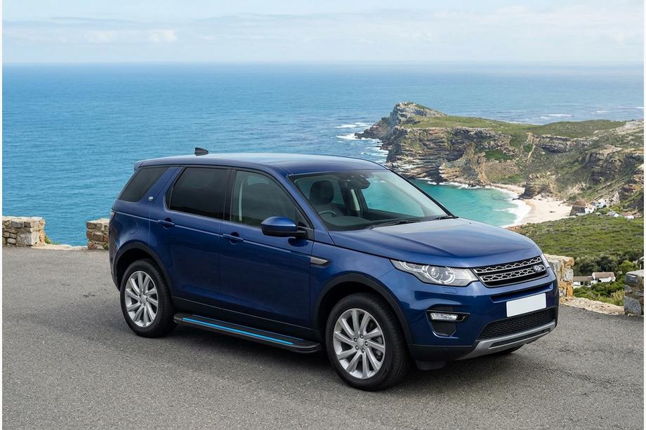 Land Rover Discovery Sport 2014– Bočné nášľapy Maya Blue (2 ks, hliník) 2014-2019 Image