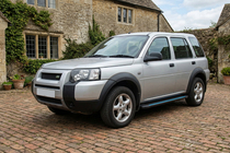 Land Rover Freelander I 1997–2006 Bočné nášľapy Maya Blue (2 ks, hliník) fotografia 1